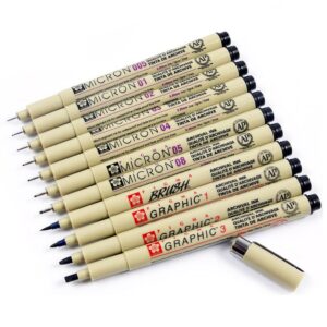 Delineador de pigmento MICRON para bocetos